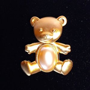 JJ Teddy Bear Brotch